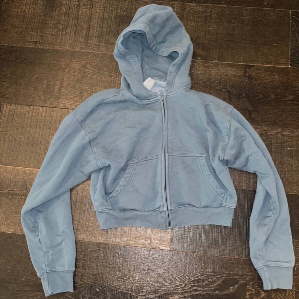 TNA Cozy Boyfriend Hoodie blue